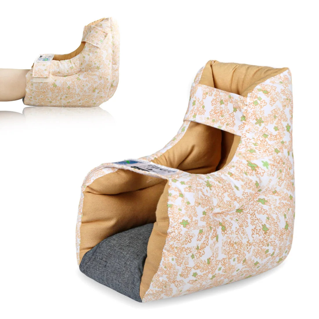 Ehucon Pressure Relief Heel Protector Pillow Prevent Bedsore Cushion Foot Care Pain Healing for Ankle Injuried People