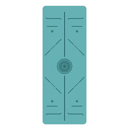1.5mm Ultra-thin Pu Natural Rubber Yoga Mat Portable Foldable Professional Anti-slip Fitness Yoga Mat