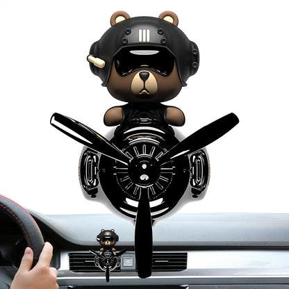Car Aromatherapy Diffuser Plane Rotating Aromatherapy Diffuser Stylish Automobile Decor Cute Car Fragrance for Relaxing Removing