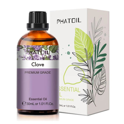 PHATOIL Reed Diffuser Essential Oil For Aromatherapy-30ml Lavender Lemon Eucalyptus Sweet Orange Sandalwood Aroma Essential Oils