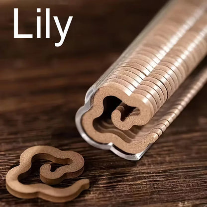 A Set of Fragrance Diffuser Rings Without Feathers, Including Jasmine, Lavender, Rose, Cherry, Lily, Gardenia, Dragon's Blood, White Sage, Vanilla, Lemongrass, Palo Santo and Other Floral and Woody Scents, Totaling 38 Pieces