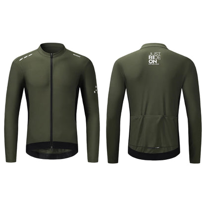 RION Cycling Sets Pro Bicycle Clothing Men Bike Pants Long Sleeves MTB Jerseys Men's Outfit Two Pieces Set Autumn Spring 15-25℃