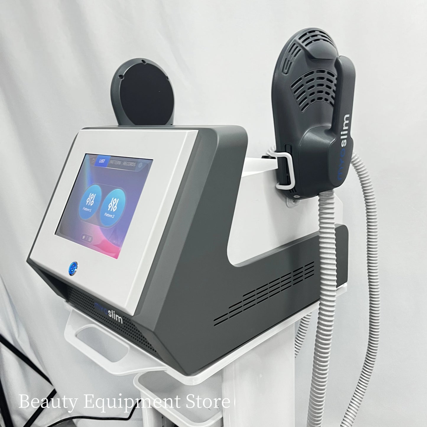 MYOslim EMS Body Building Machine RF Fat Removal 2 Handles Muscle Sculpting Body Muscle Stimulation for Fitness And Wellness