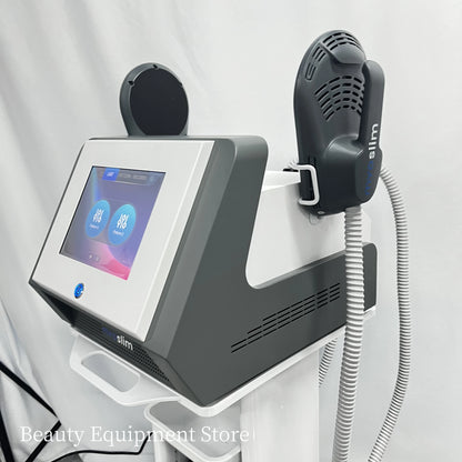 MYOslim EMS Body Building Machine RF Fat Removal 2 Handles Muscle Sculpting Body Muscle Stimulation for Fitness And Wellness