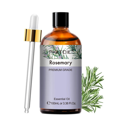 PHATOIL 100ml Aromatherapy Essential Oil-Lavender Rose Vanilla Eucalyptus Sandalwood Pine Needles for Diffuser,Candle Making