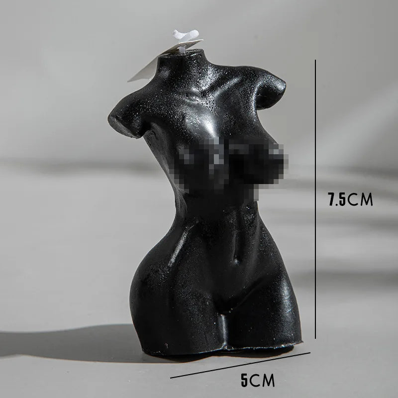 Creative Men and Women Body Aromatherapy Candles Handmade Candle Ornament Gift