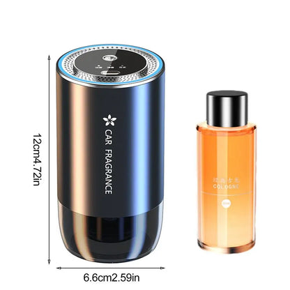 Car Perfume Diffuser Smart Car Air Diffusers Adjustable Concentration 50ml Essential Oil Diffuser Rechargeable Car Fragrance