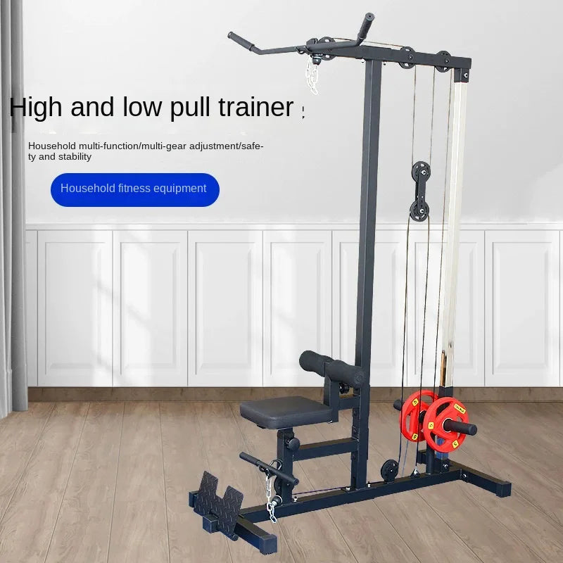 MIYAUP Home Sport Single Person Station High Pull Muscle Training Fitness Equipment Pole Rack