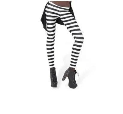 Autumn Poker Flower Leggings Halloween Printed Fashion Stretch Female Leggins For Women Leggin Punk Rock Clothing