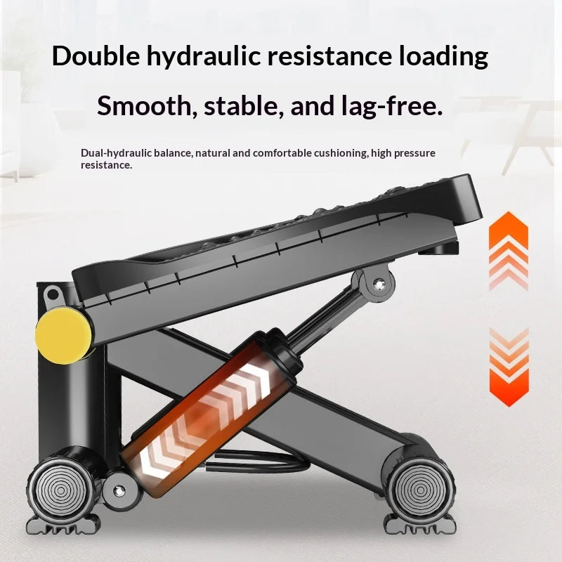 Stepper Home Fitness Equipment Climbing Silent Weight Loss Gadget Mini Pedal Machine Leg Slimming Resistance Adjustable