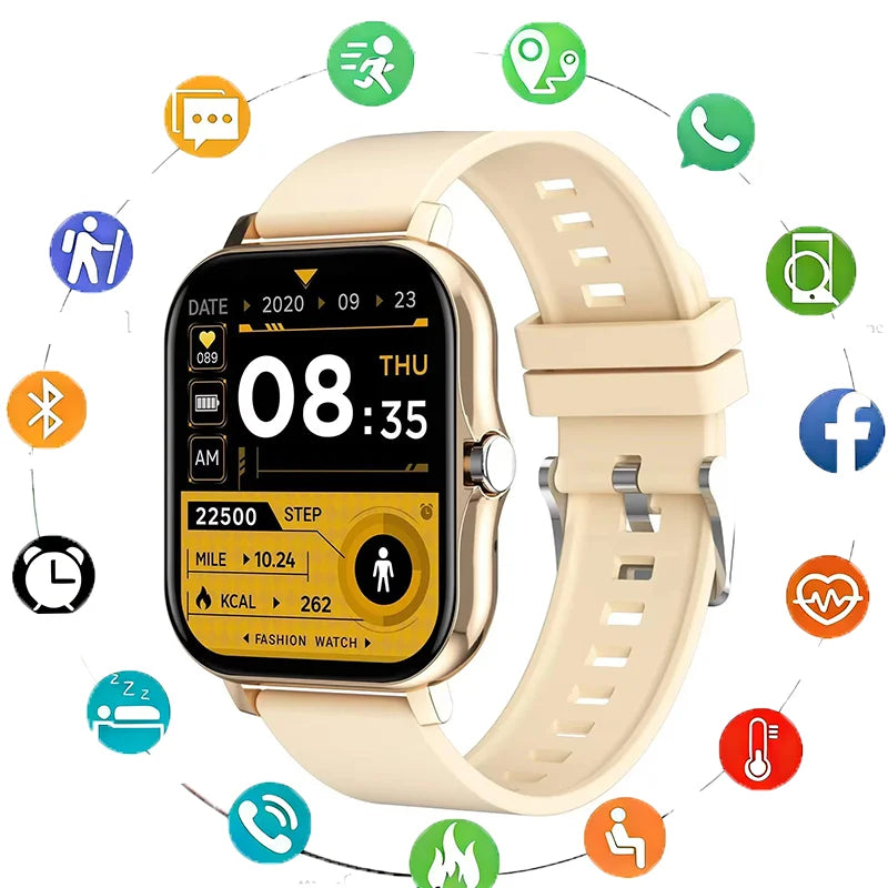 ViVO 2026 New Smart Watch for Men Women Gift Sports Fitness Full Touch Screen Watch Bluetooth Call Digital Smartwatch
