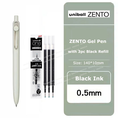 New Uniball Gel Ink Pen 0.5/0.38mm Multiple Colors Rod Smudge-Proof Fine Writing Without Fatigue Notes Journaling Drawing Tools