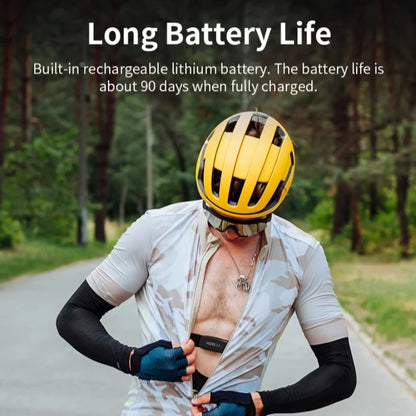 XOSS X2 Pro Heart Rate Sensor Independent Record Chest Strap HRM Monitor Bluetooth ANT+ Health Fitness Smart Bicycle Sensor