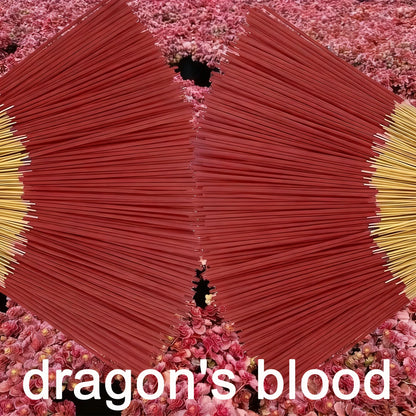Red Dragon Blood Incense Sticks, 25/105/205/405/705 Sticks, Natural Four-Season Dragon Blood High Quality, Suitable for Home Air Purification, Relaxing Fragrance, Yoga, Office, Tea Room - Perfect for Halloween, Christmas, Eas