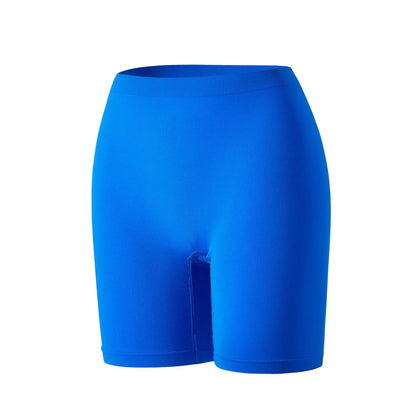 1pcs Women's Seamless Elastic Fitted Shorts High-Waist Arm-Raising Sports Breathable Safety Panties Female Fitness Yoga Pants