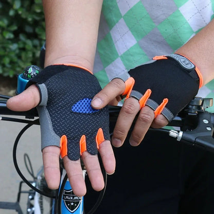 Gym Gloves Men's Cycling Gloves Weight Lifting Fitness Fingerless Gloves for Women Men Motorcycle Mtb Glove Bicycle Accessories