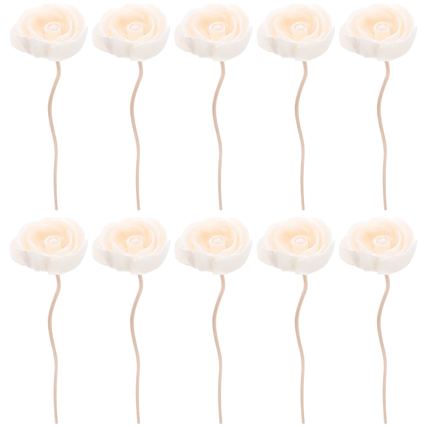 Artificial Flowers Diffuser for Essential Oils Outdoors Aromatherapy Diffusers Sticks Incense Rattan Office