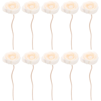 Artificial Flowers Diffuser for Essential Oils Outdoors Aromatherapy Diffusers Sticks Incense Rattan Office
