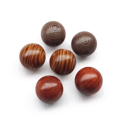 Solid Wood Fitness Ball Handball Middle-Aged and Elderly Health Care Ball Hand Massage Ball Hand Massager