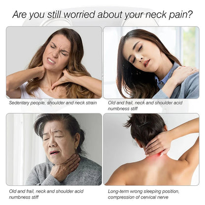 4-Head Cervical Massager Smart Neck & Shoulder Massager With Heat Relaxation USB Rechargeable Electric Neck Massager Unisex 2025