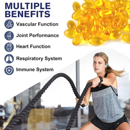 Buy 1 Get 1 Free! PQQ 40mg Supplement , for Cognitive Function Booster, Enhances Brain Energy, Heart, Brain & Anti-Aging, Vegan