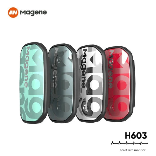Magene H603 Heart Rate Monitor Split Chest Strap HRM Fitness Tracker Mover Bluetooth ANT Sensor Health App Compatible Zwift