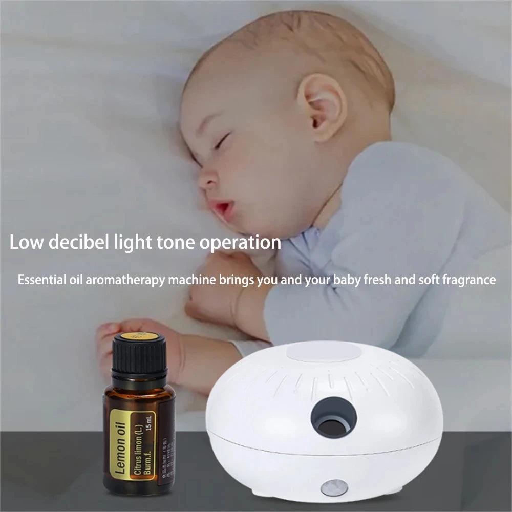 Mini Pure Oil Fragrance Diffuser Aromatherapy Machine Automatic Induction Portable Cute Aroma Diffuser USB For Bedroom Office