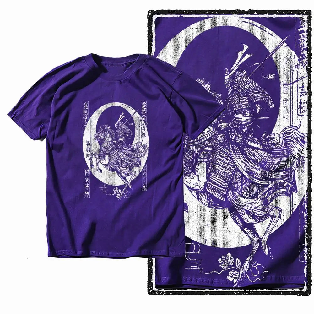 G28 Purple Cotton Cool Dragon Graphic Men T-shirt |  Streetwear Big Size Vintage O-neck men's Tee Tshirt