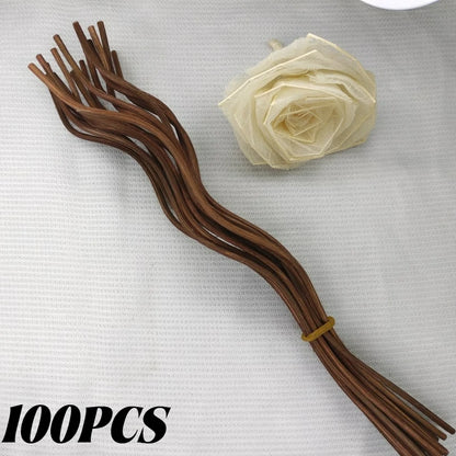 Wholesale Replacement Reed Diffuser Stick Aromatherapy Rattan Stick Fragrance Refill Rod DIY Handmade Air Freshener Strip Rattan