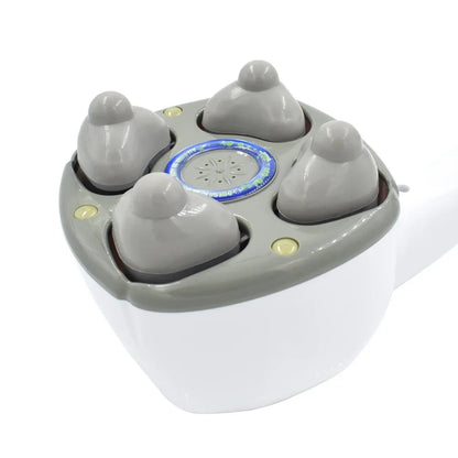 Handheld Electric 4D Vibration Massage Hammer for Neck Back Shoulder Pain Relief Body Roller Acupressure Muscle Relaxation