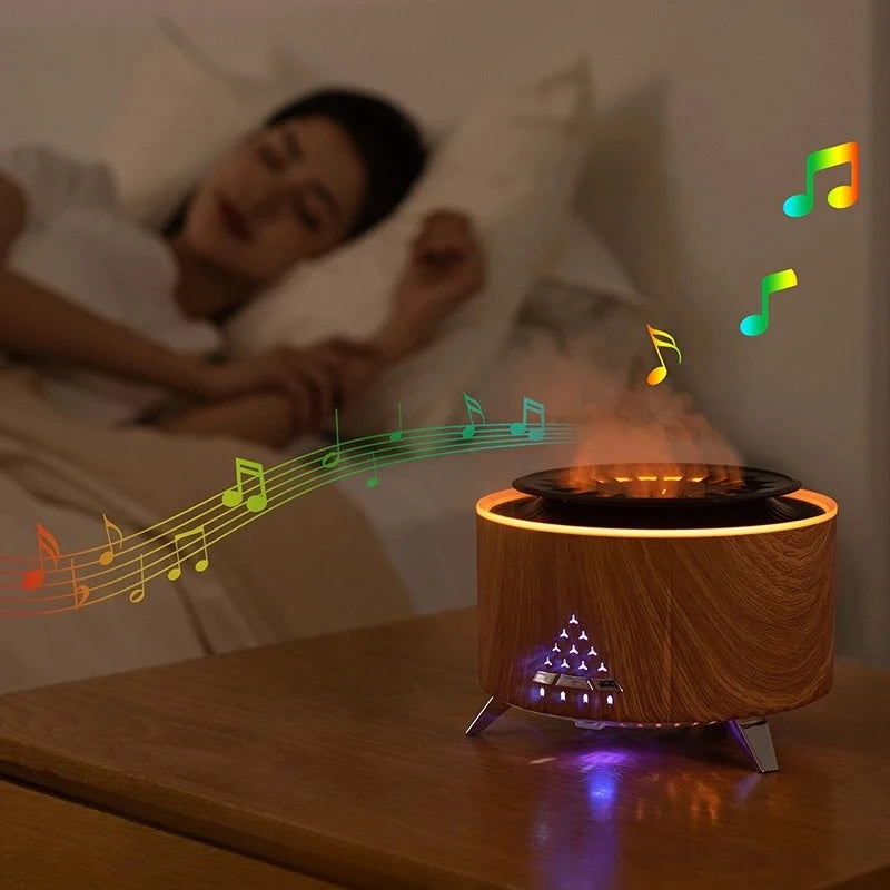 Jellyfish Spray Essential Oil Diffuser Flame Air Humidifier 350ml Aromatherapy Diffuser IsSuitable for Home Bedroom Dropshipping