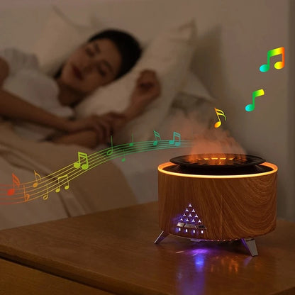 Jellyfish Spray Essential Oil Diffuser Flame Air Humidifier 350ml Aromatherapy Diffuser IsSuitable for Home Bedroom Dropshipping
