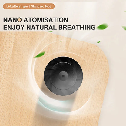 TEABLUM Smart Essential Oil Diffuser Office Aromatherapy Machine Battery Aromatherapy Machine Home Electric Aromatherapy Machine