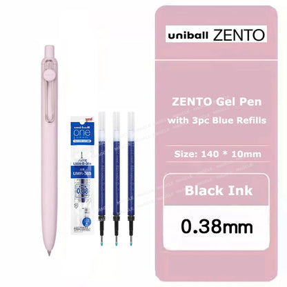 New Uniball Gel Ink Pen 0.5/0.38mm Multiple Colors Rod Smudge-Proof Fine Writing Without Fatigue Notes Journaling Drawing Tools