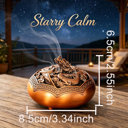 High-end Chinese-style incense burner with modern craftsmanship, suitable for home tea rooms, studies, and yoga meditation relax