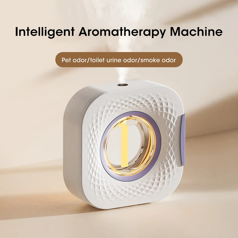 For Shangri-la Home Desktop Aromatherapy Diffuser USB Smart Air Purifier with Display for Car Bathroom Air Deodorization