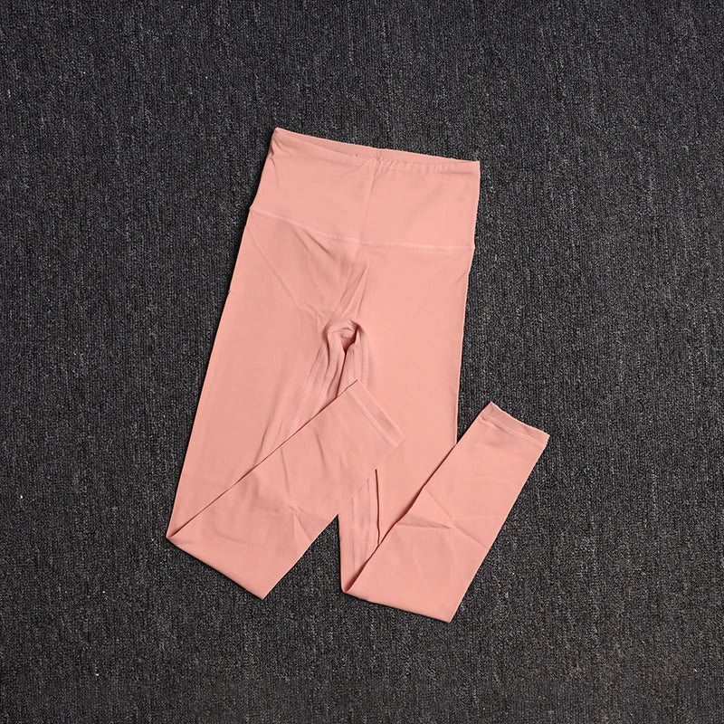 TRY TO BN Sports Leggings Yoga Women Fitness Pant High Waist Leggings Push Up Elastic Workout Running Training Tight Gym Clothes