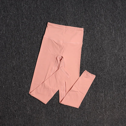 TRY TO BN Sports Leggings Yoga Women Fitness Pant High Waist Leggings Push Up Elastic Workout Running Training Tight Gym Clothes
