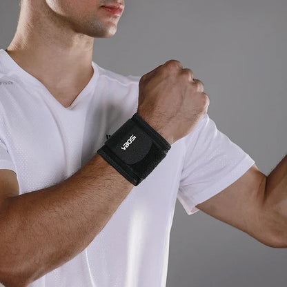 1 Piece Unisex Elastic Wrist Wraps Weight Lifting Brace Guard Band for Gym Fitness Protection Barbell Strap