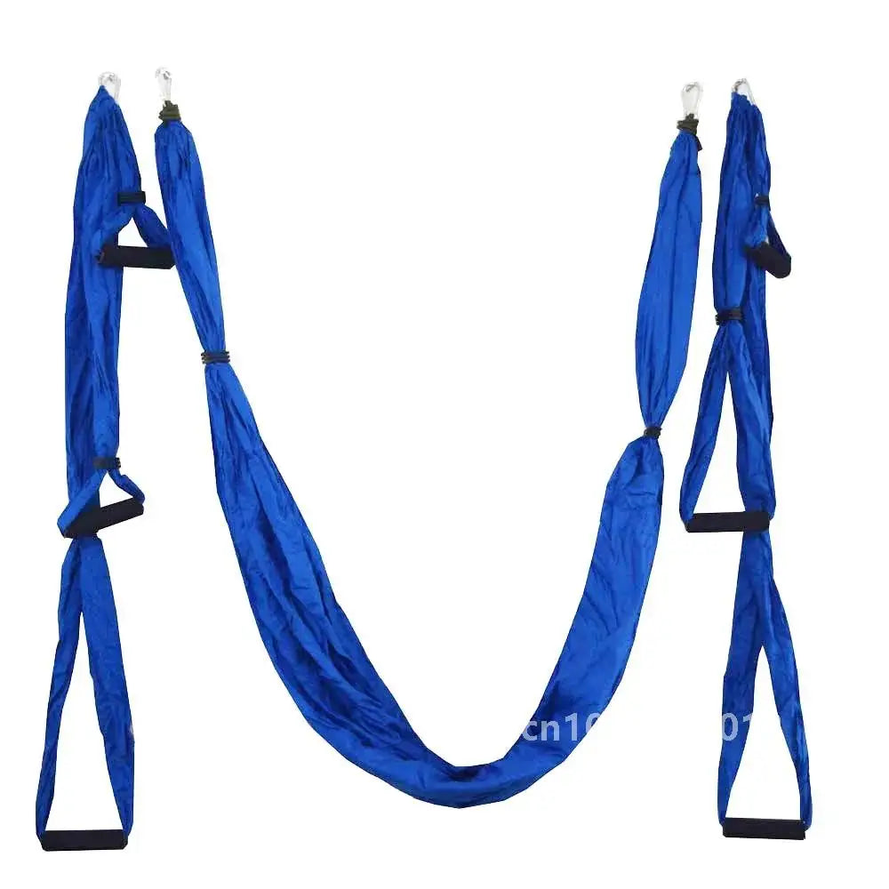 Aerial Yoga Swing with Extension Straps Antigravity Yoga Hammock Aerial Trapeze Sling  Inversion Tool for Home Gym Fitness