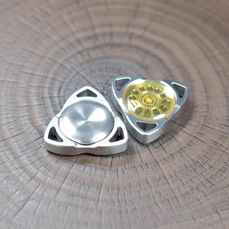 Novel and Simple EDC Hand Spinner Fashion Metal Fidget Spinner Stress Relief & Relaxation Fidget Toys ADHD Concentration Toy