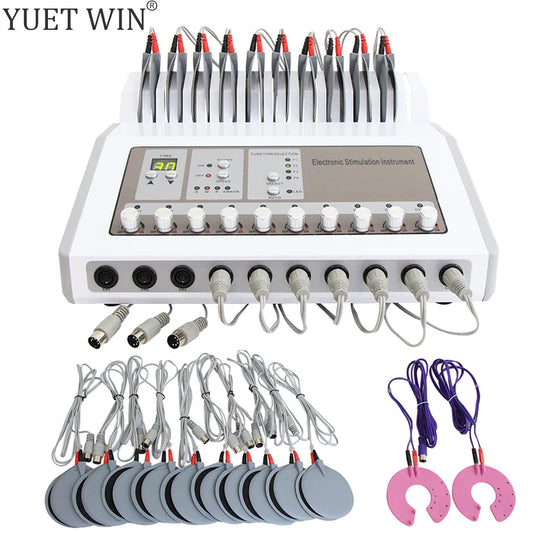 Professional Eletric Muscle Stimulator Weight Loss Machine Cellulite Removal Electrostimulator Relaxation Body Massage Apparatus