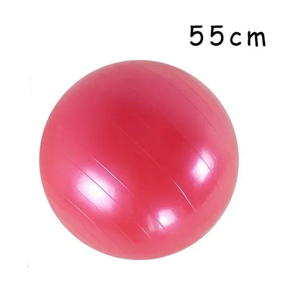 Big Yoga Ball PVC Inflatable Yoga Exercise Ball Thickened Gym Fit Ball Exercise Home Fitness Pilates Sport Balance Ball, 45-85cm