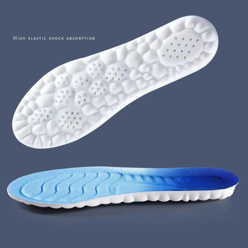 Sport Insoles Latex Memory Foam for Running Hiking Foot Support Shoe Pads Orthopedic Insole Anti-pain Deodorant Insert Cushion