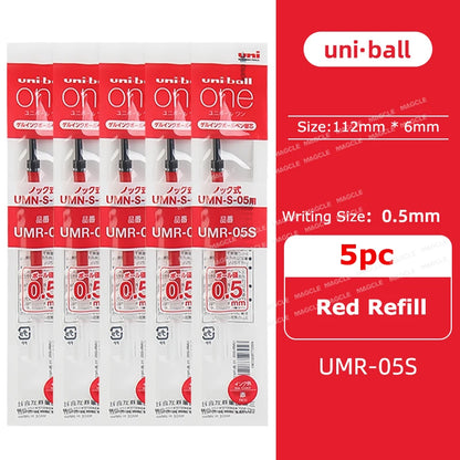 New Uniball Gel Ink Pen 0.5/0.38mm Multiple Colors Rod Smudge-Proof Fine Writing Without Fatigue Notes Journaling Drawing Tools