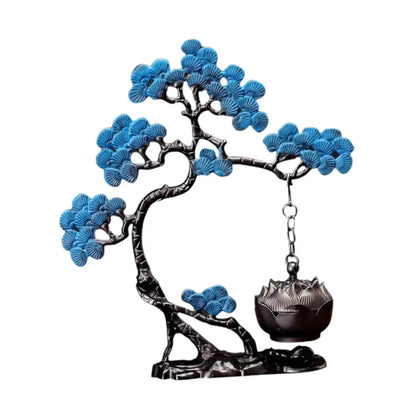Hanging Incense Burner Censer Ideal Gift Collecting Artwork Pine Tree Incense Holder for Farmhouse Yoga Hotel Bedroom Kitchen