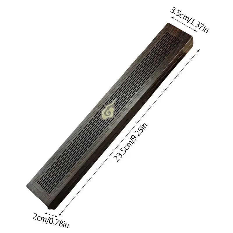 New Wood Aromatherapy Incense Stick Holder Hollow Incense Burner Censer Box Line Incense Burner Handmade Decoration Craft Gifts