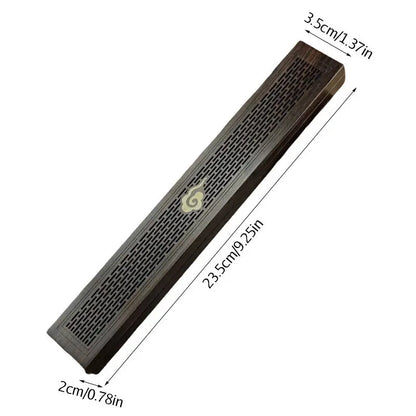 New Wood Aromatherapy Incense Stick Holder Hollow Incense Burner Censer Box Line Incense Burner Handmade Decoration Craft Gifts