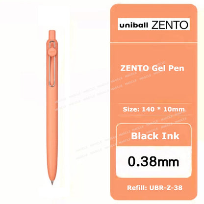 New Uniball Gel Ink Pen 0.5/0.38mm Multiple Colors Rod Smudge-Proof Fine Writing Without Fatigue Notes Journaling Drawing Tools