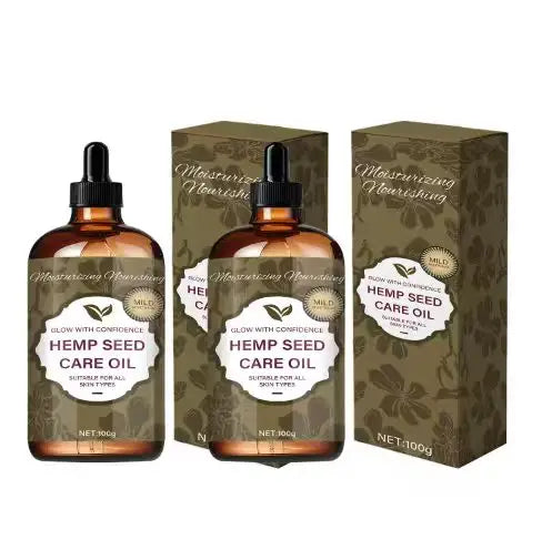 Hemp Seed Care Oil - Light Delicate Texture, Moisturizes & Protects, Enhances Skin Elasticity, Suitable for All Skin Types